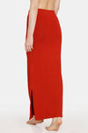 Rosaline All Day Cut And Sew Saree Inskirt - Strawberry Red — thumbnail 3
